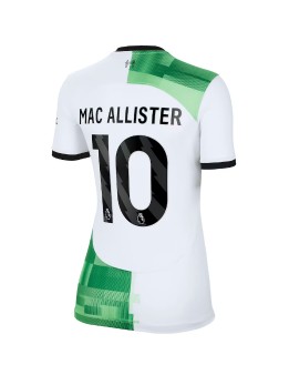 Ženski Nogometna dresi replika Liverpool Alexis Mac Allister #10 Gostujoči 2023-24 Kratek rokav